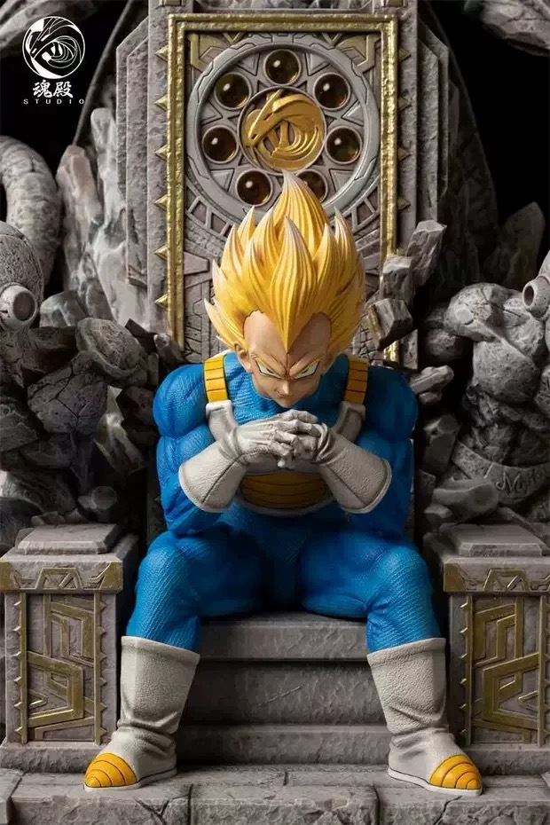 Hundian Studio - Dragon Ball - Vegeta throne Statue