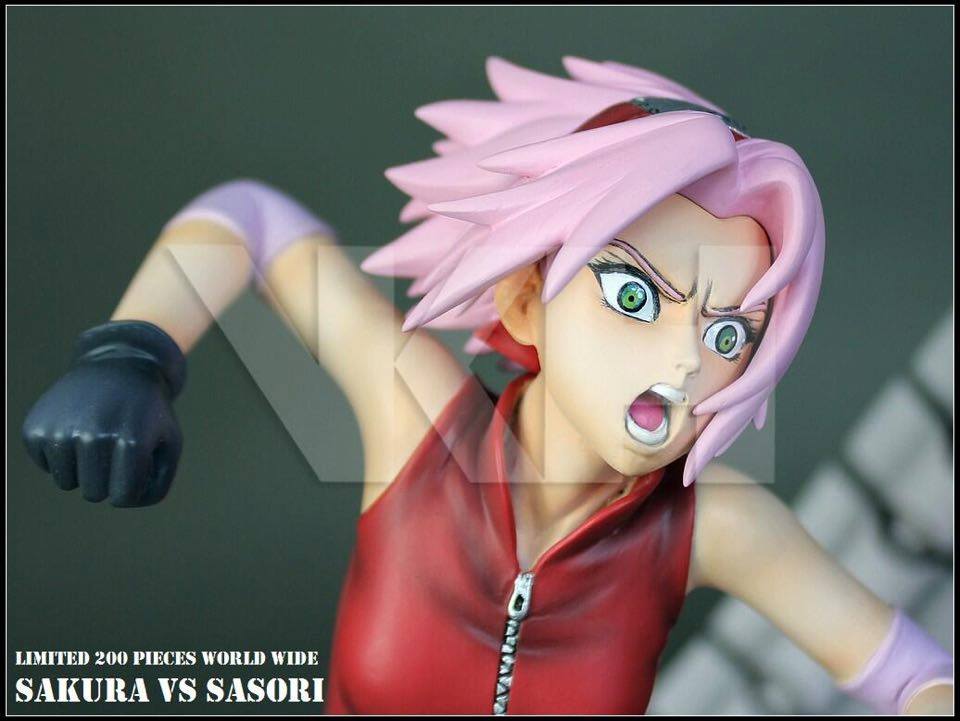 Naruto VKH Studio Sakura Vs Sasori 1:6 Resin Statue