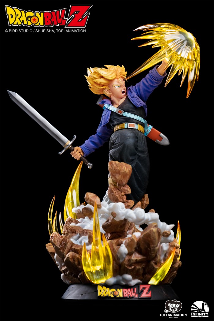 Dragon Ball Infinity Studio Future Trunks Licensed Resin Statue