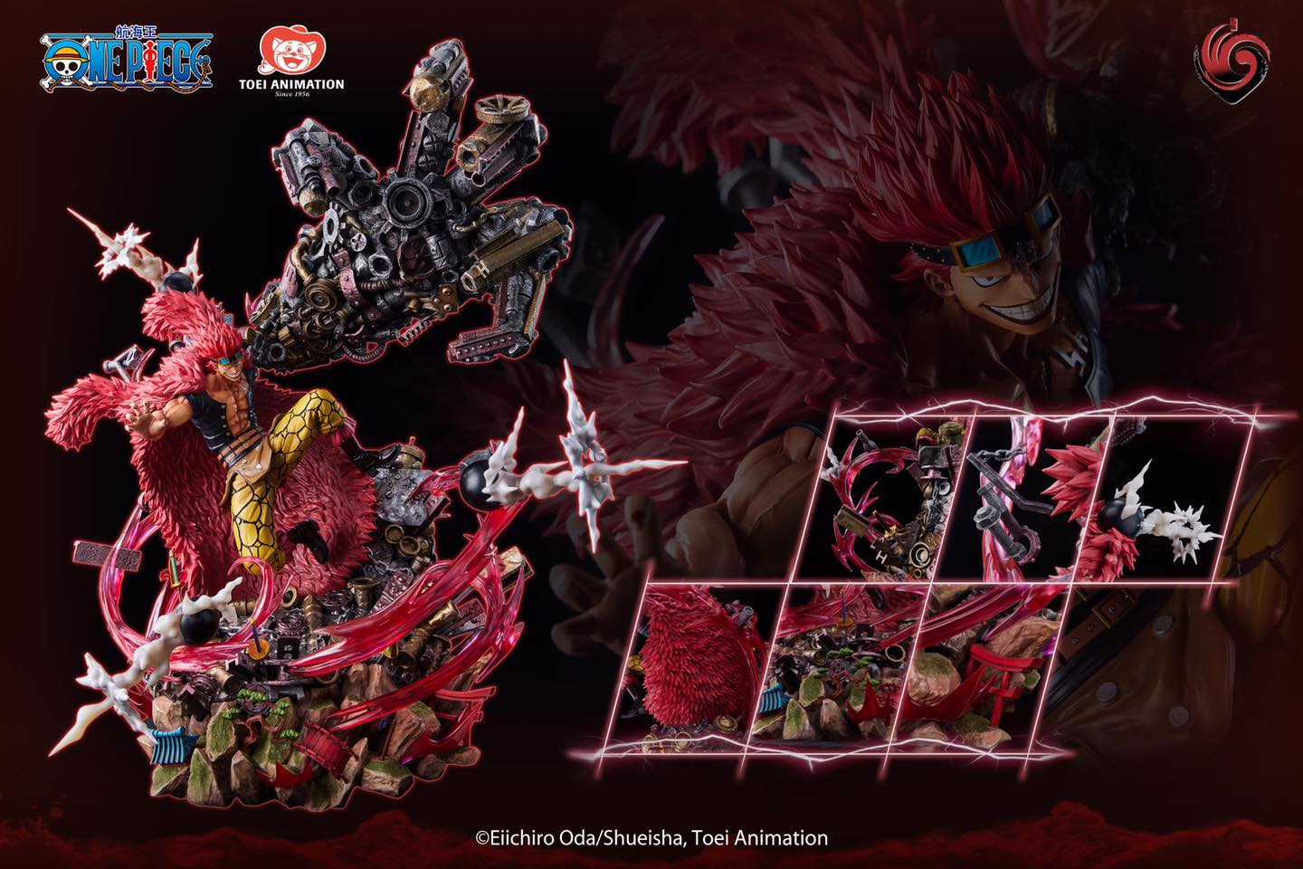 One Piece Revive Studio Eustass Kid Licensed Resin Statue