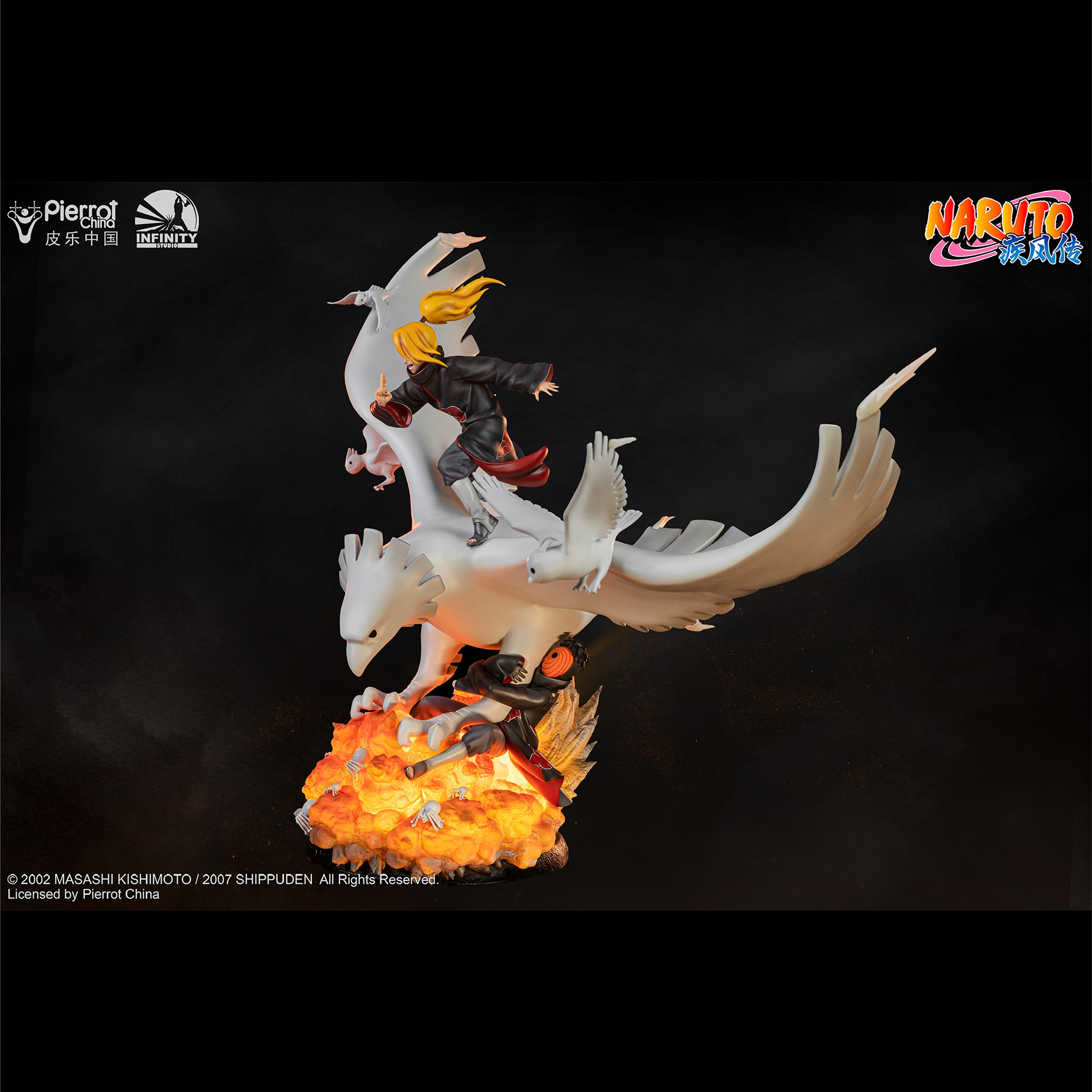 Naruto Infinity Studio Deidara Licensed Resin Statue