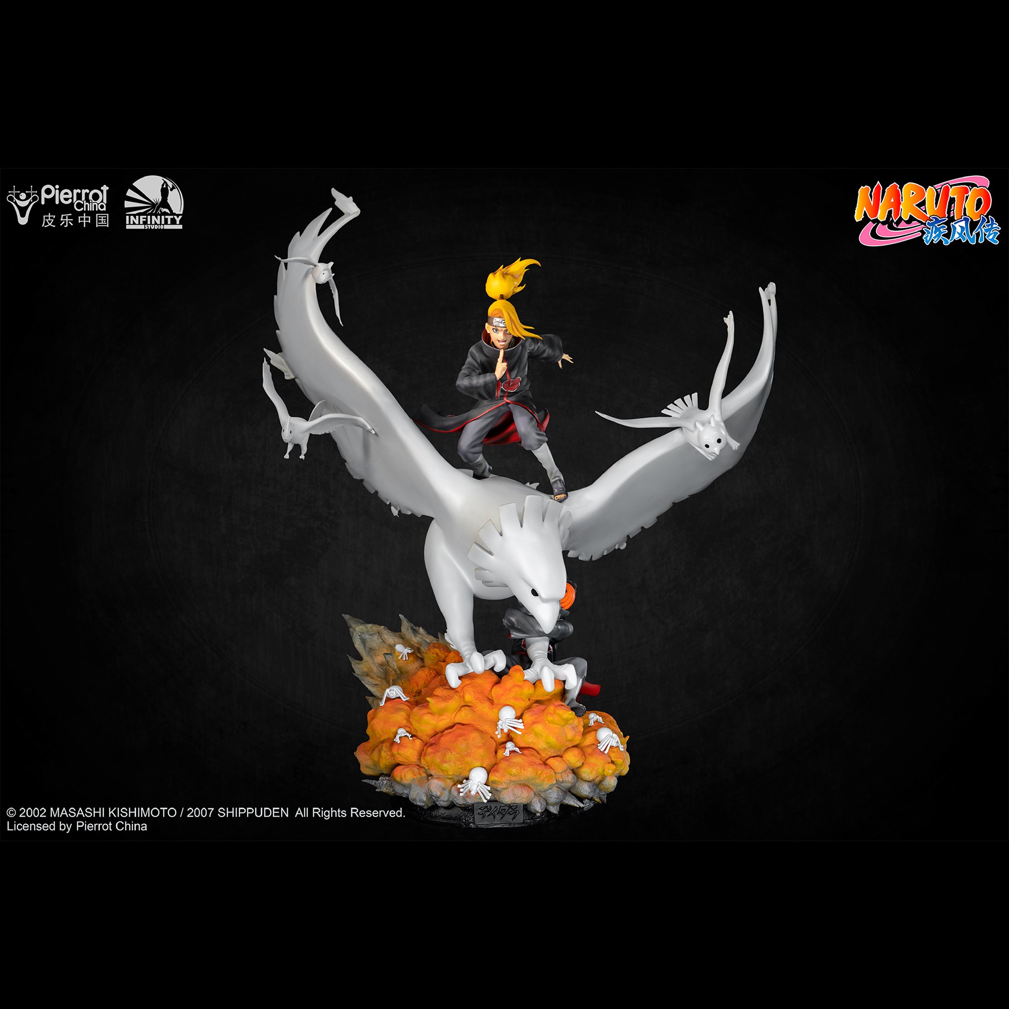 Naruto Infinity Studio Deidara Licensed Resin Statue