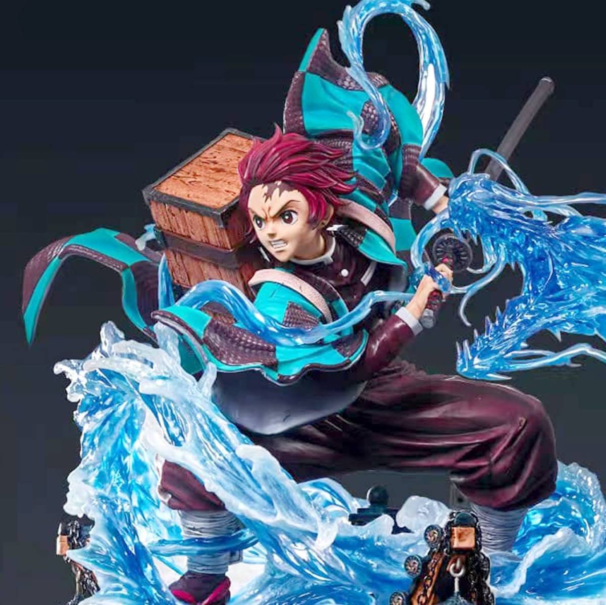 Last Sleep Studio Tanjiro Kamado - Kimetsu No Yaiba  Demon Slayer Resin Statue