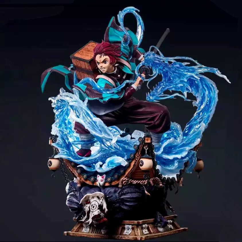 Last Sleep Studio Tanjiro Kamado - Kimetsu No Yaiba  Demon Slayer Resin Statue