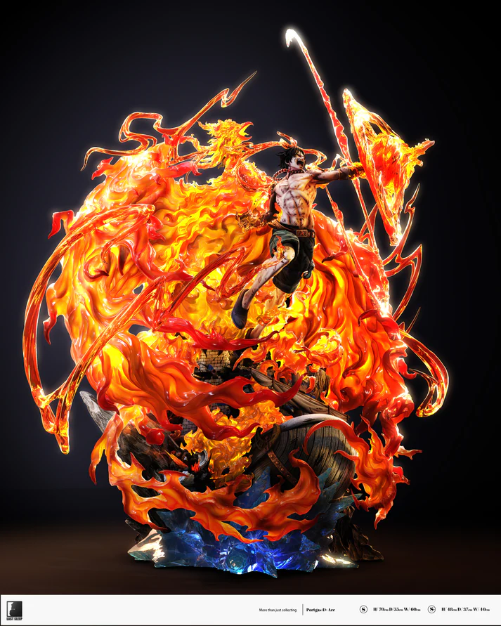 One Piece LAST SLEEP Studio Ace Resin Statue