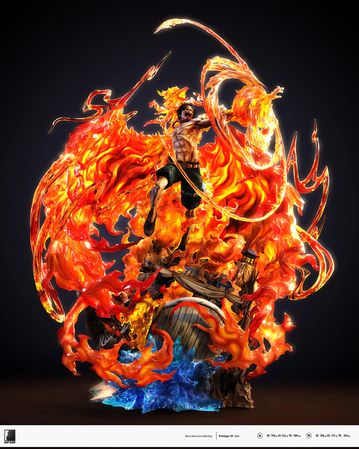 One Piece LAST SLEEP Studio Ace Resin Statue