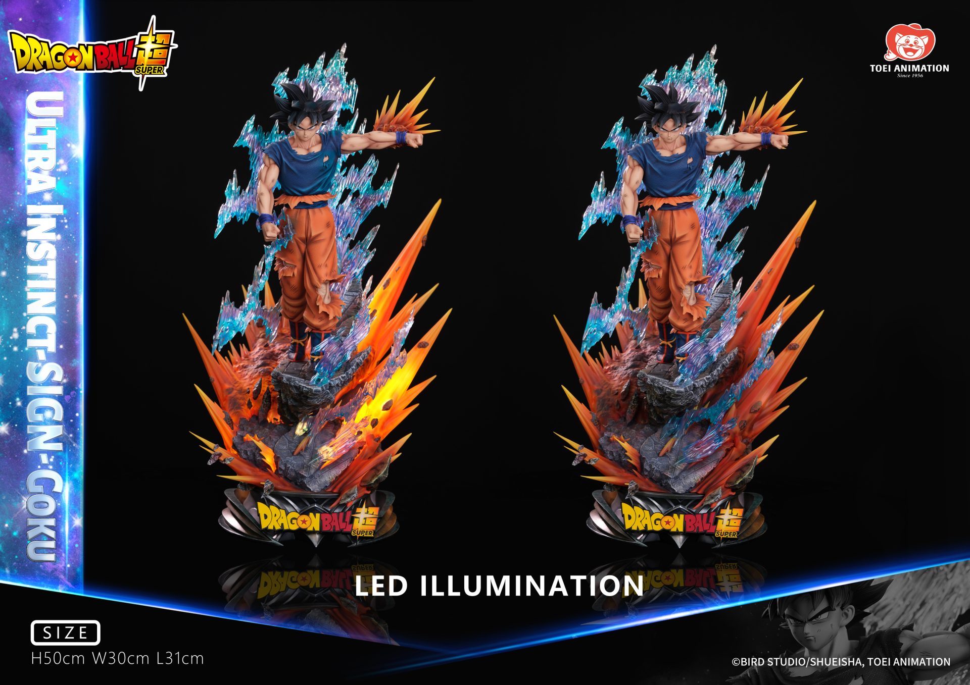 Dragon Ball Light Year Studio Ultra Instinct Goku Licensed Resin Statue