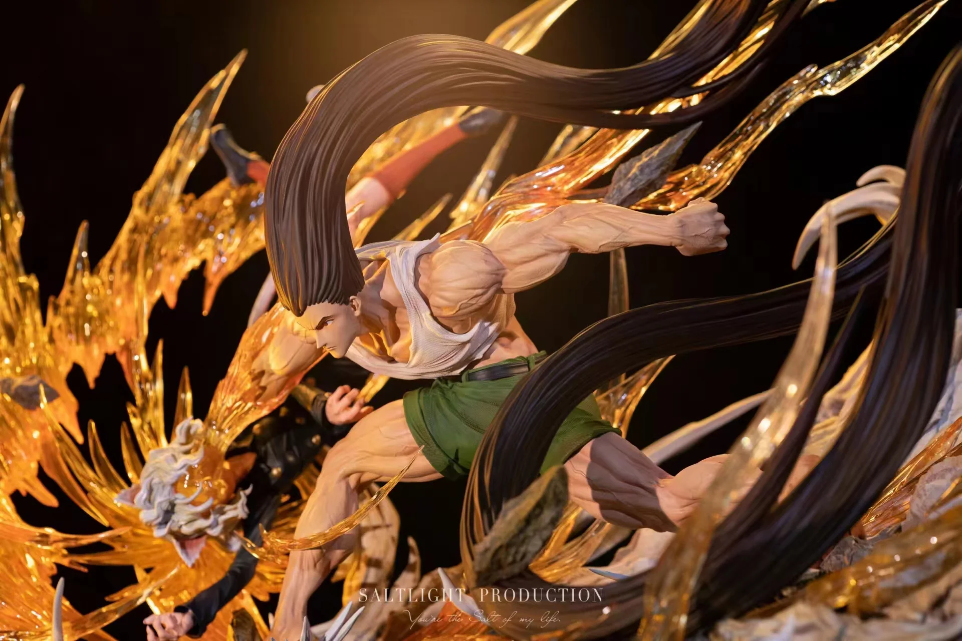 Hunter X Hunter Hunter Fan Gon vs Neferpitou Resin Statue