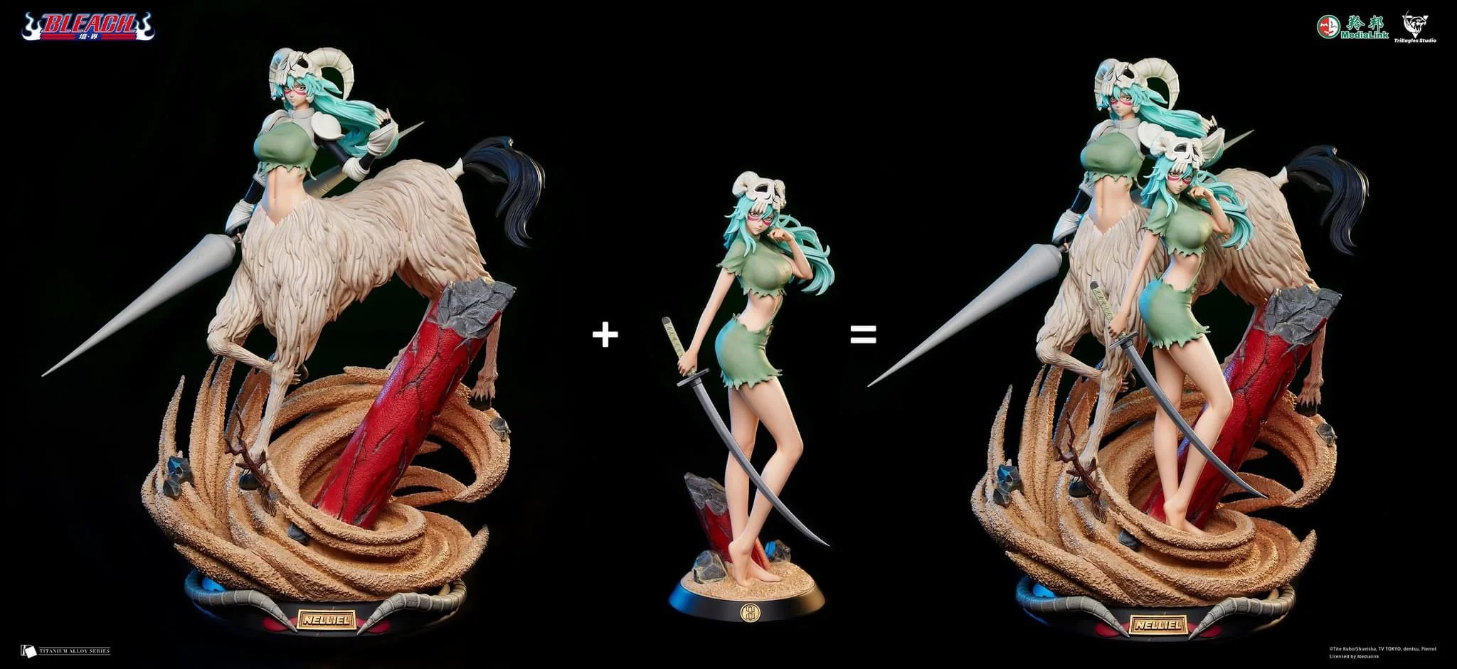 Bleach TriEagles Studio Licensed Neliel Resin Statue