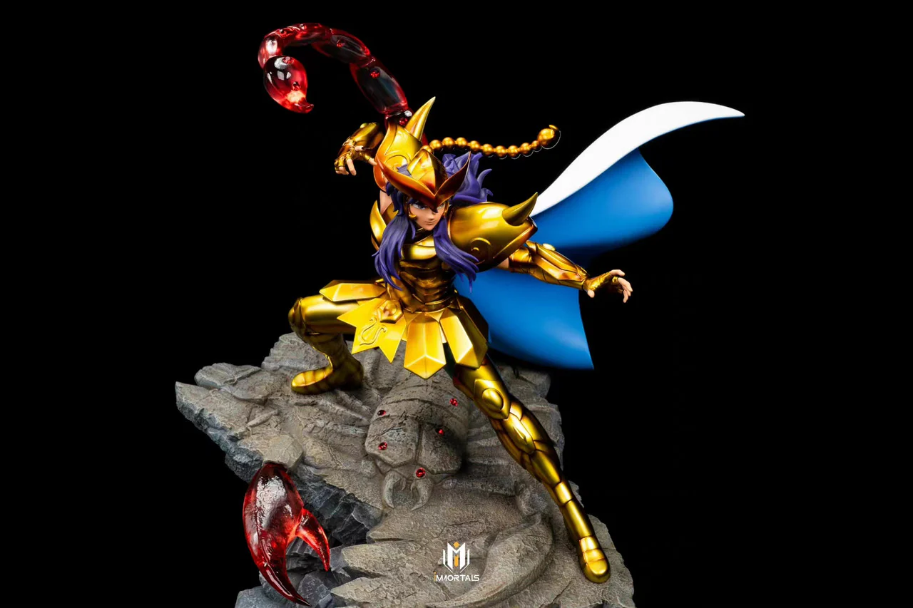 Saint Seiya Immortals Collectibles Scorpio Milo Licensed Resin Statue