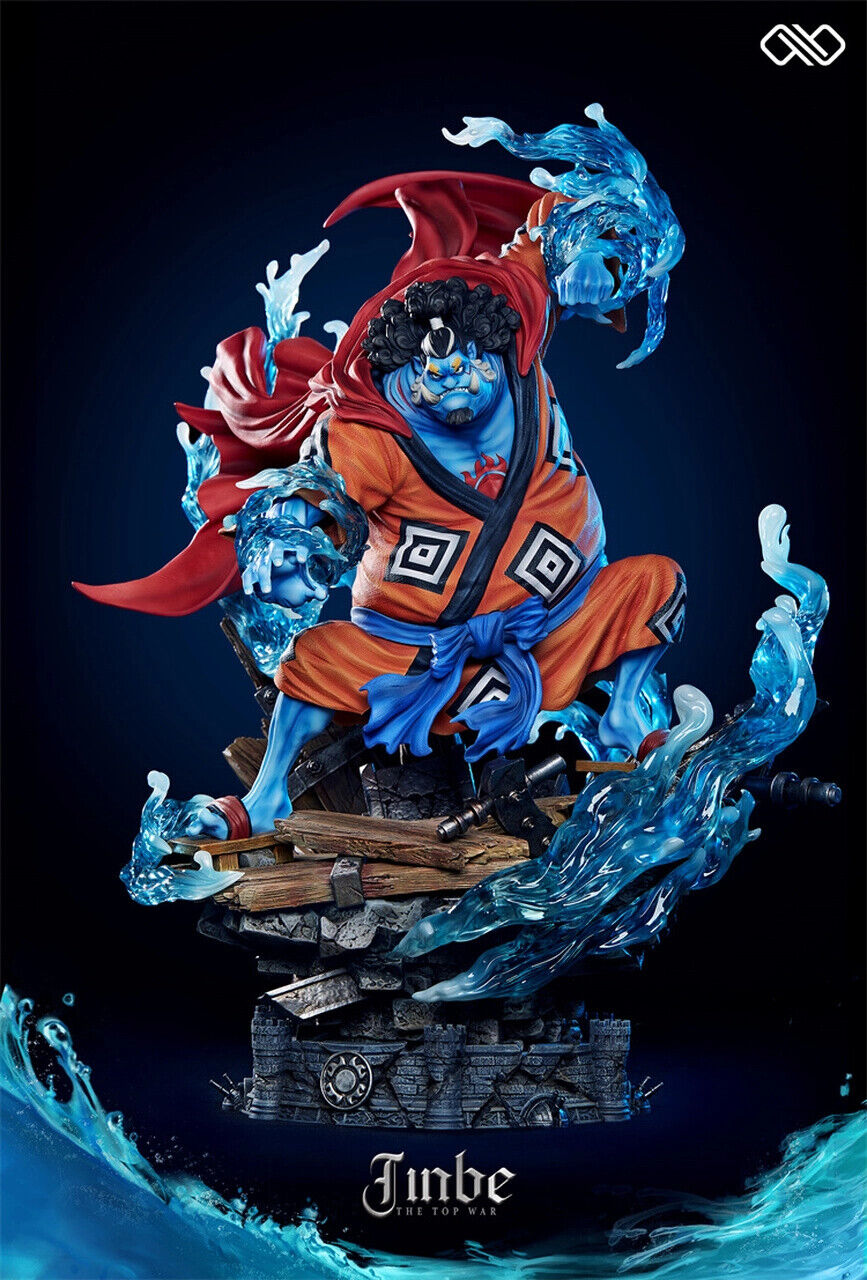 One Piece Infinite Studio Gekko Moria and Jinbe Resin Statue