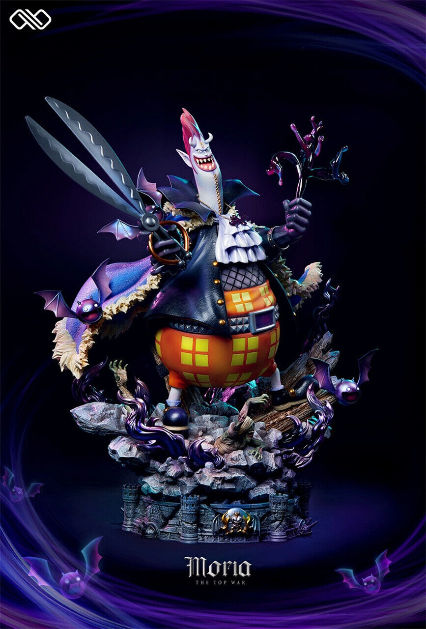 One Piece Infinite Studio Gekko Moria and Jinbe Resin Statue
