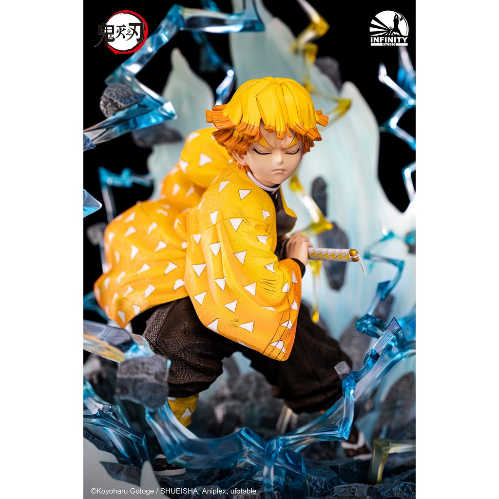 Kimetsu No Yaiba -  Infinity Studio Exslusive Zenitsu Licensed Resin Statue Demon Slayer