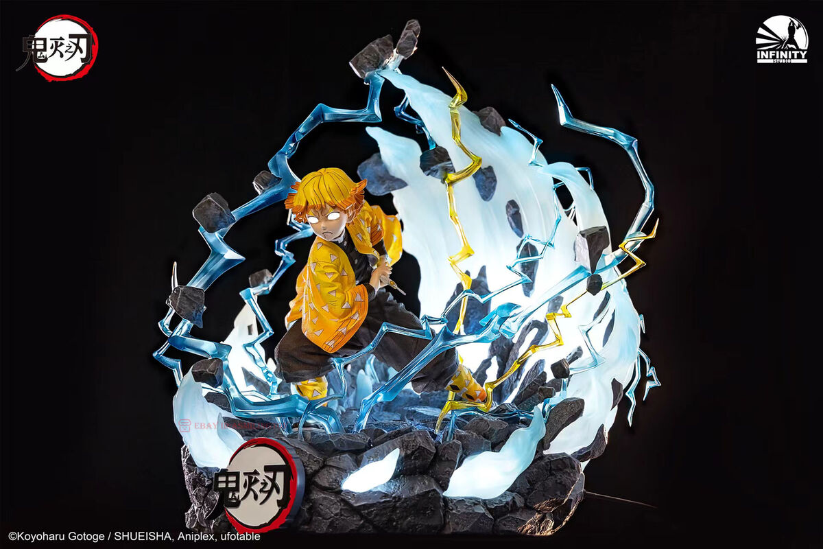 Kimetsu No Yaiba -  Infinity Studio Exslusive Zenitsu Licensed Resin Statue Demon Slayer