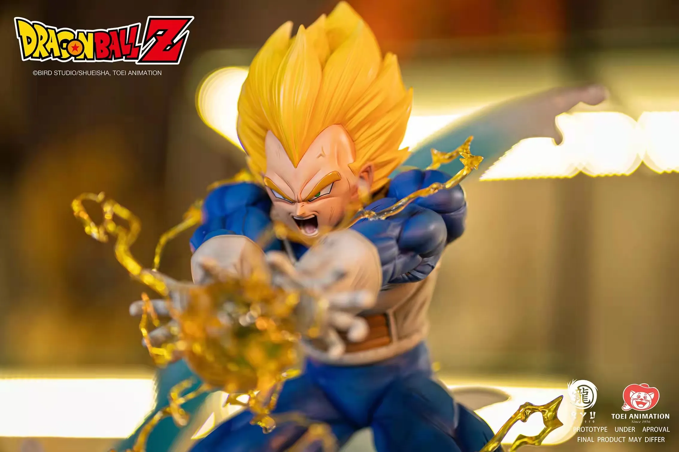 Dragon Ball Ryu Studio Vegeta Final Flash Licensed Resin Statue