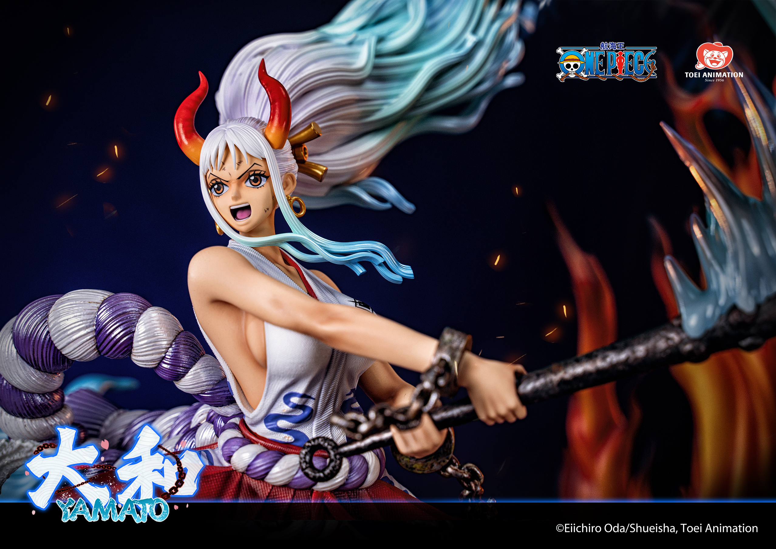 One Piece Toei Animation & Light Year Studio Yamato Licensed Resin Statue