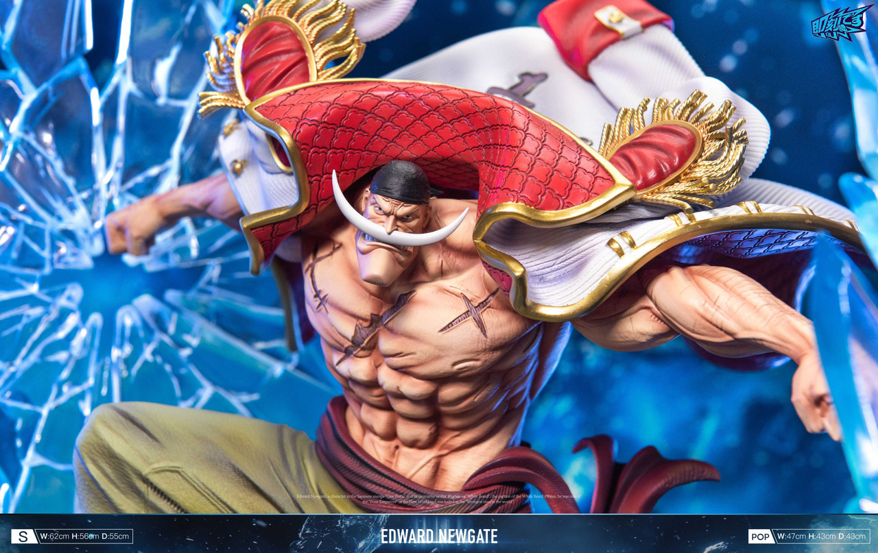 One Piece Jike Studio Whitebeard Resin Statue S+