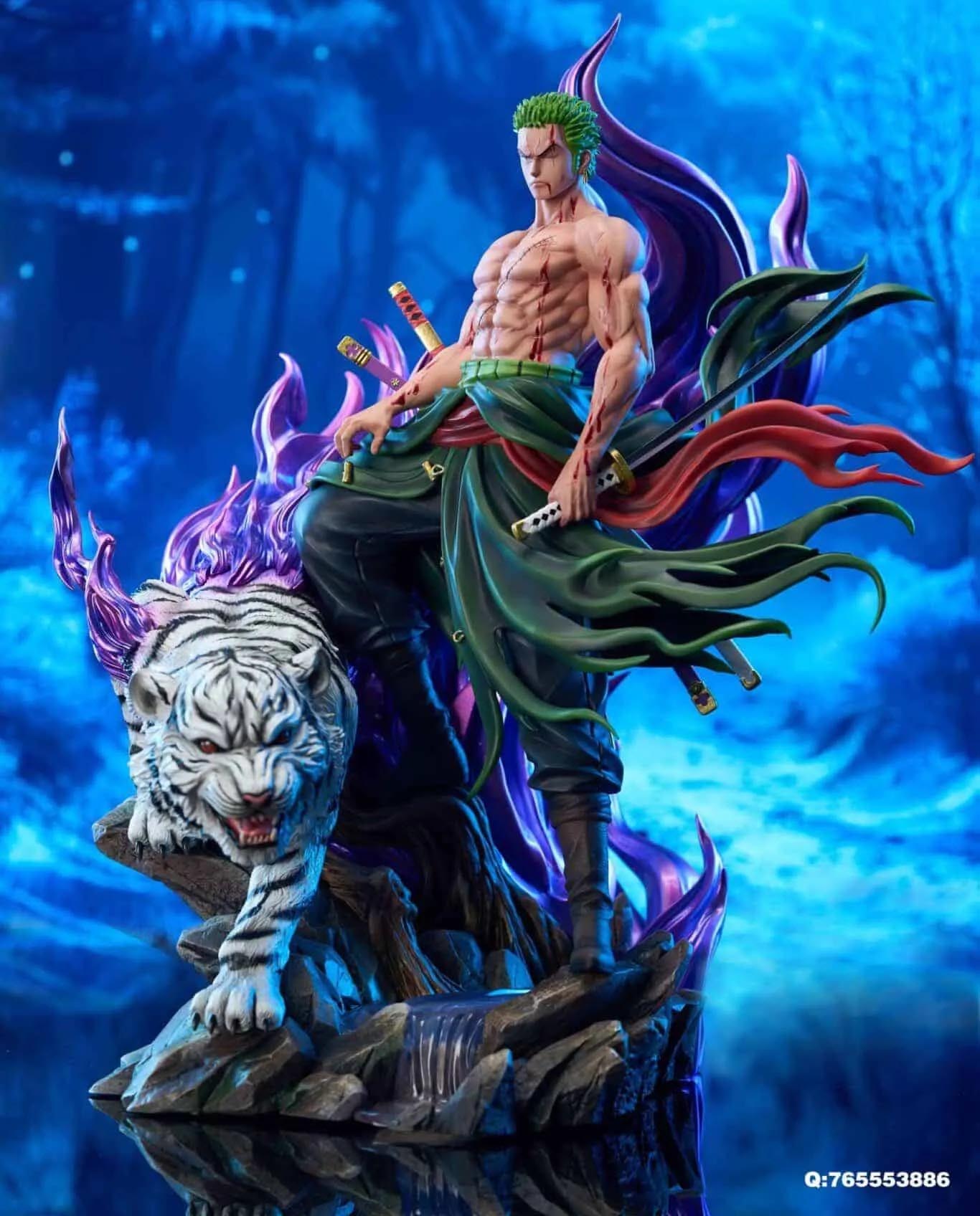 One Piece Feng Yun Studio x HS Studio Zoro EX Resin Statue