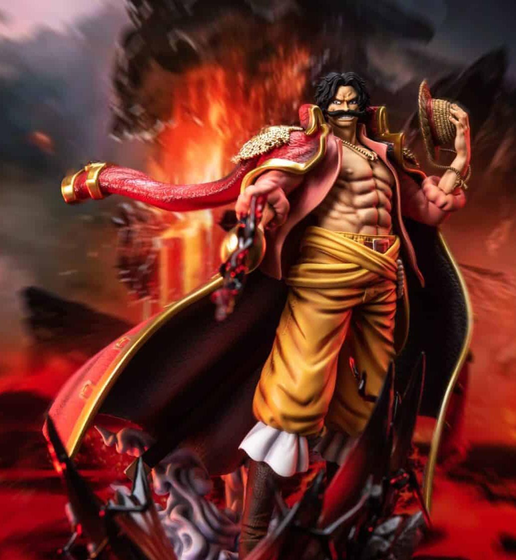 One Piece Ji Ke Studio Gol D Roger Resin Statue