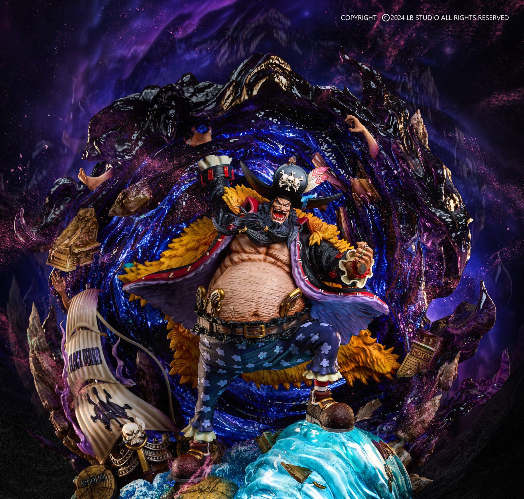 One Piece LB Studio Marshall D Teach Blackbeard Resin Statue