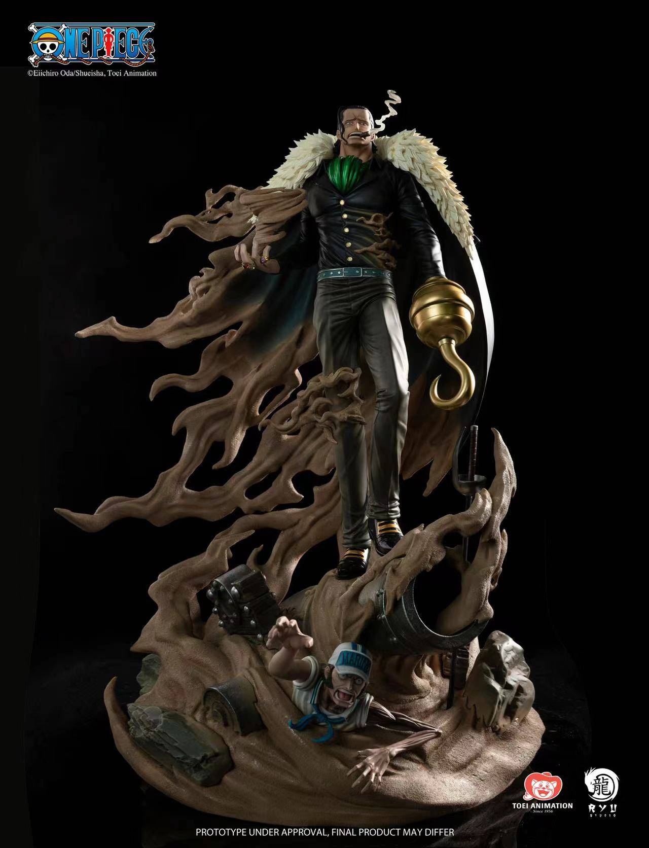 One Piece Ryu Studio Crocodile Licensed Resin Statue