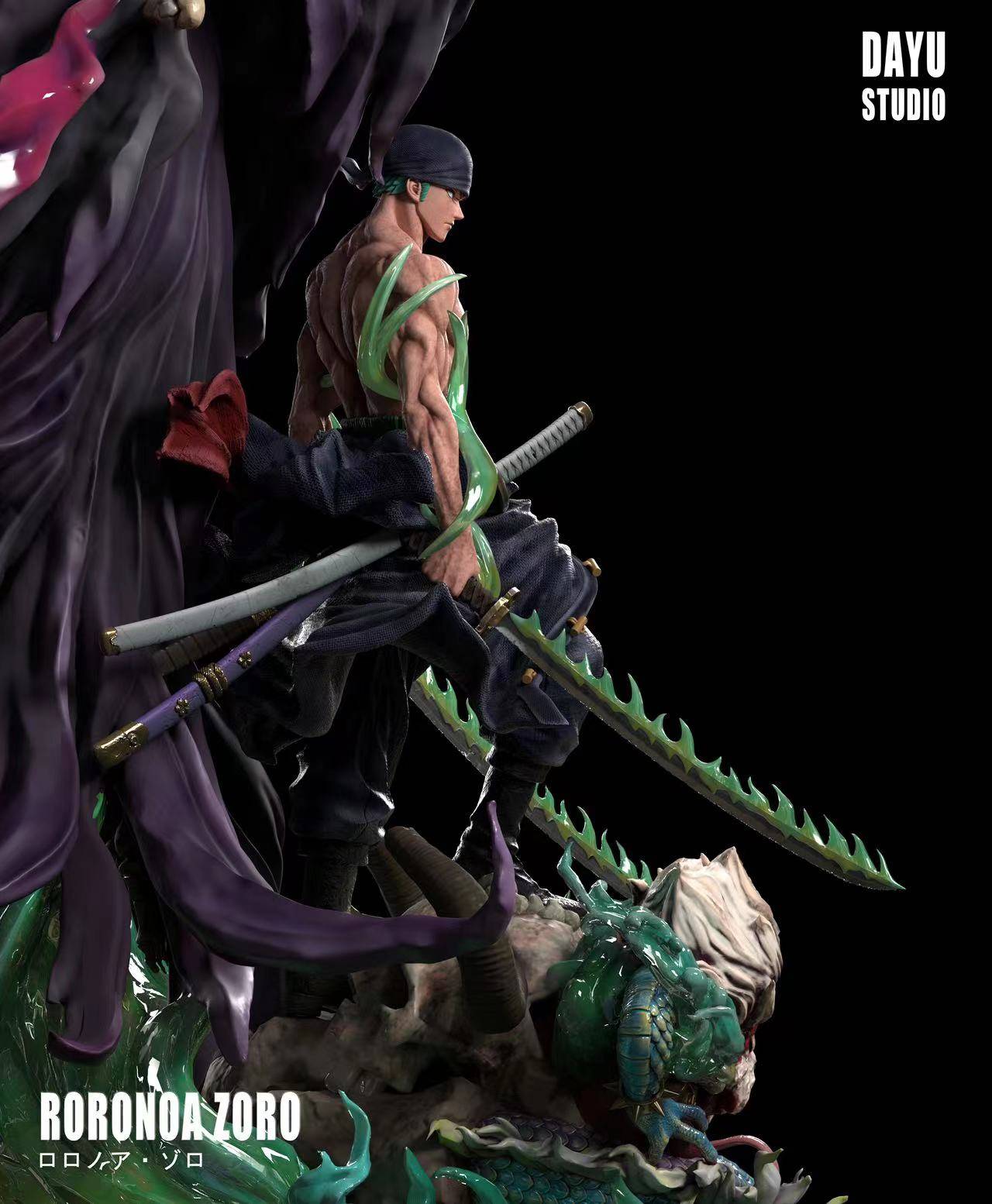 One Piece DAYU Studio Roronoa Zoro Resin Statue