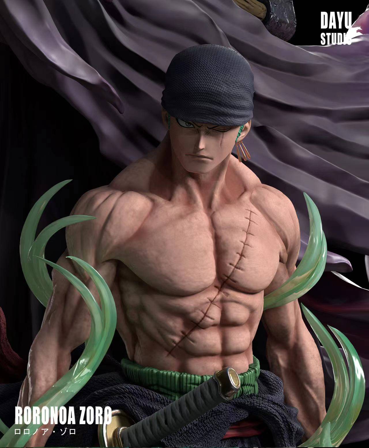 One Piece DAYU Studio Roronoa Zoro Resin Statue