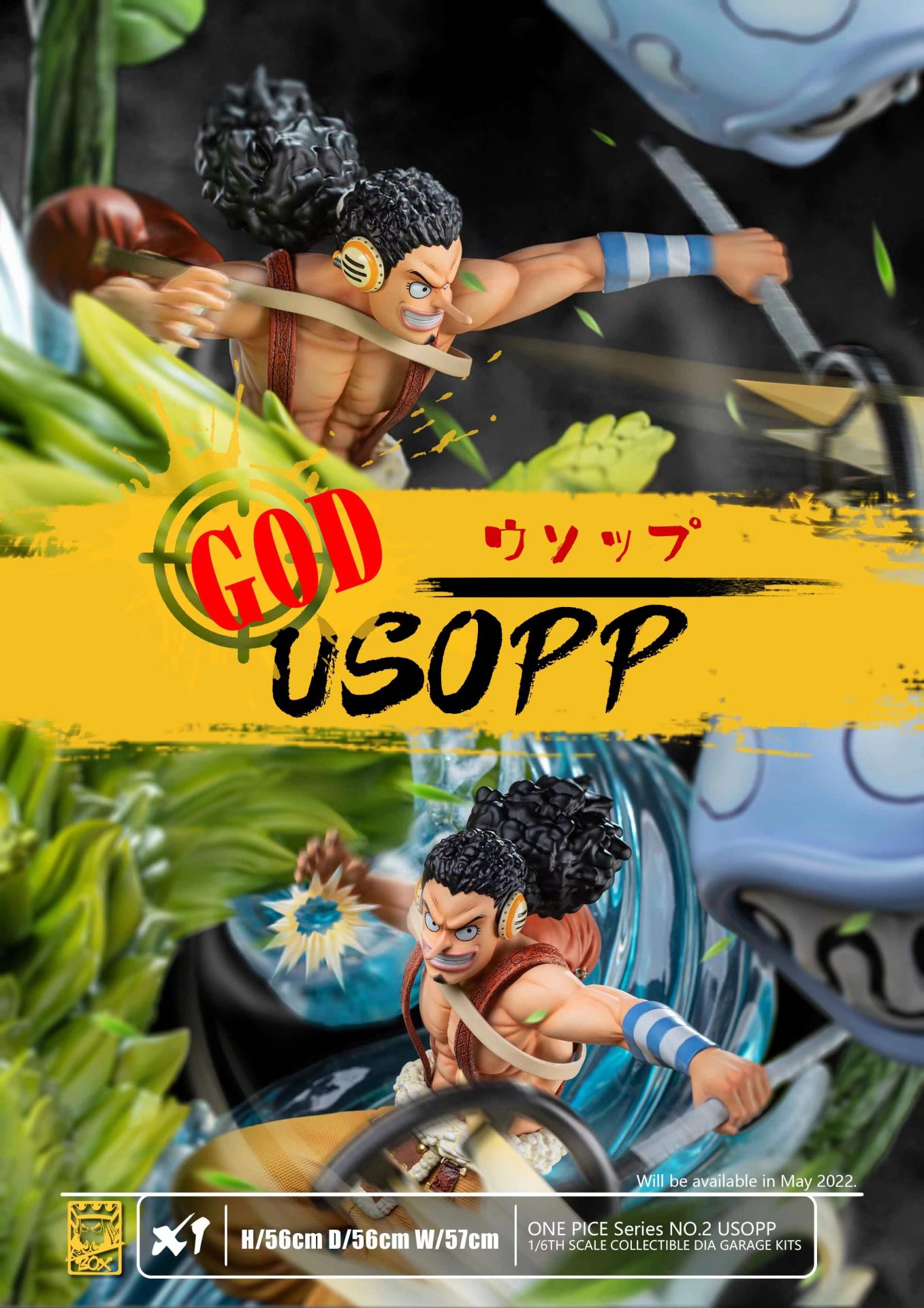 One Piece BOX Studio Usopp 1:6 Resin Statue