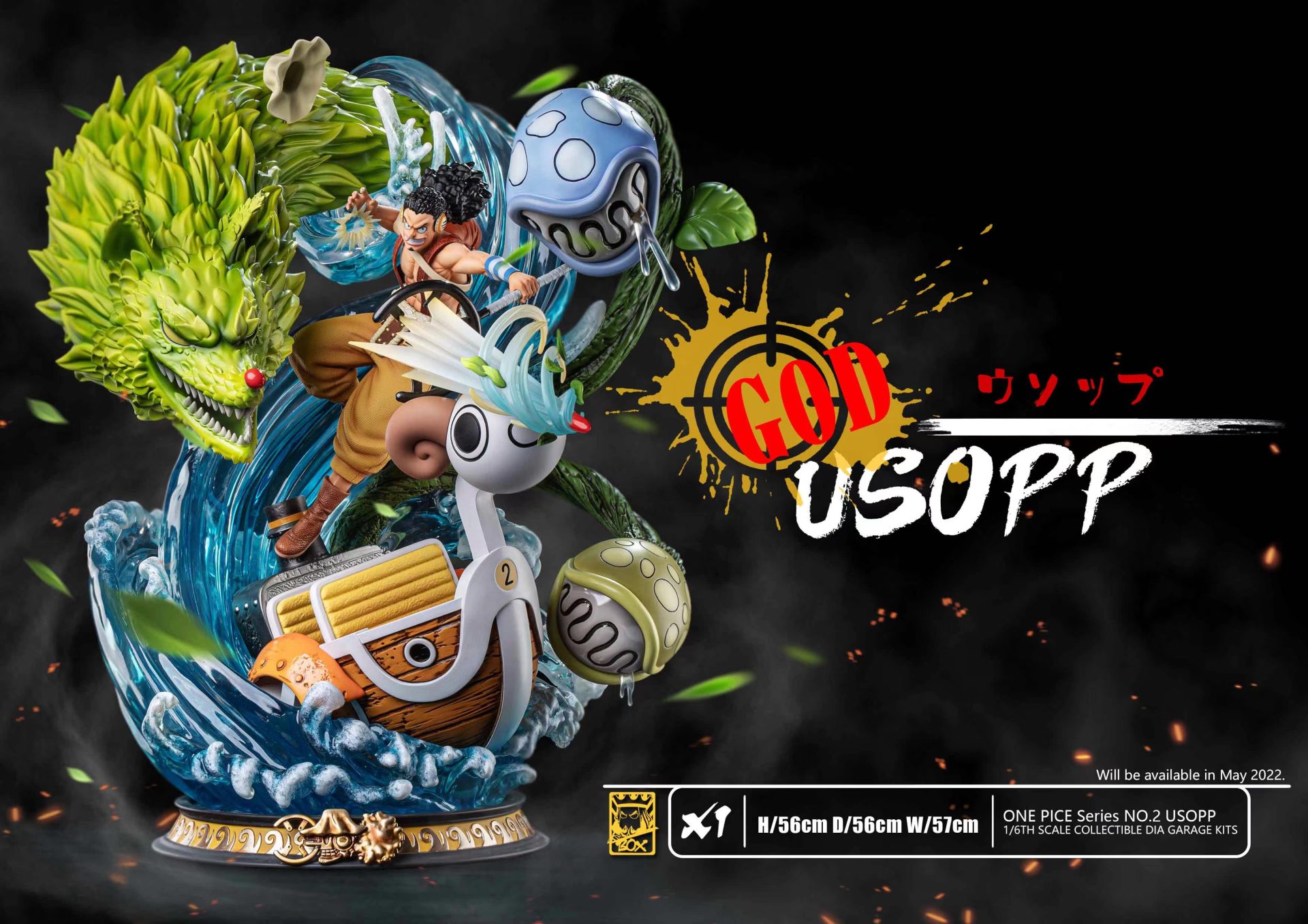 One Piece BOX Studio Usopp 1:6 Resin Statue