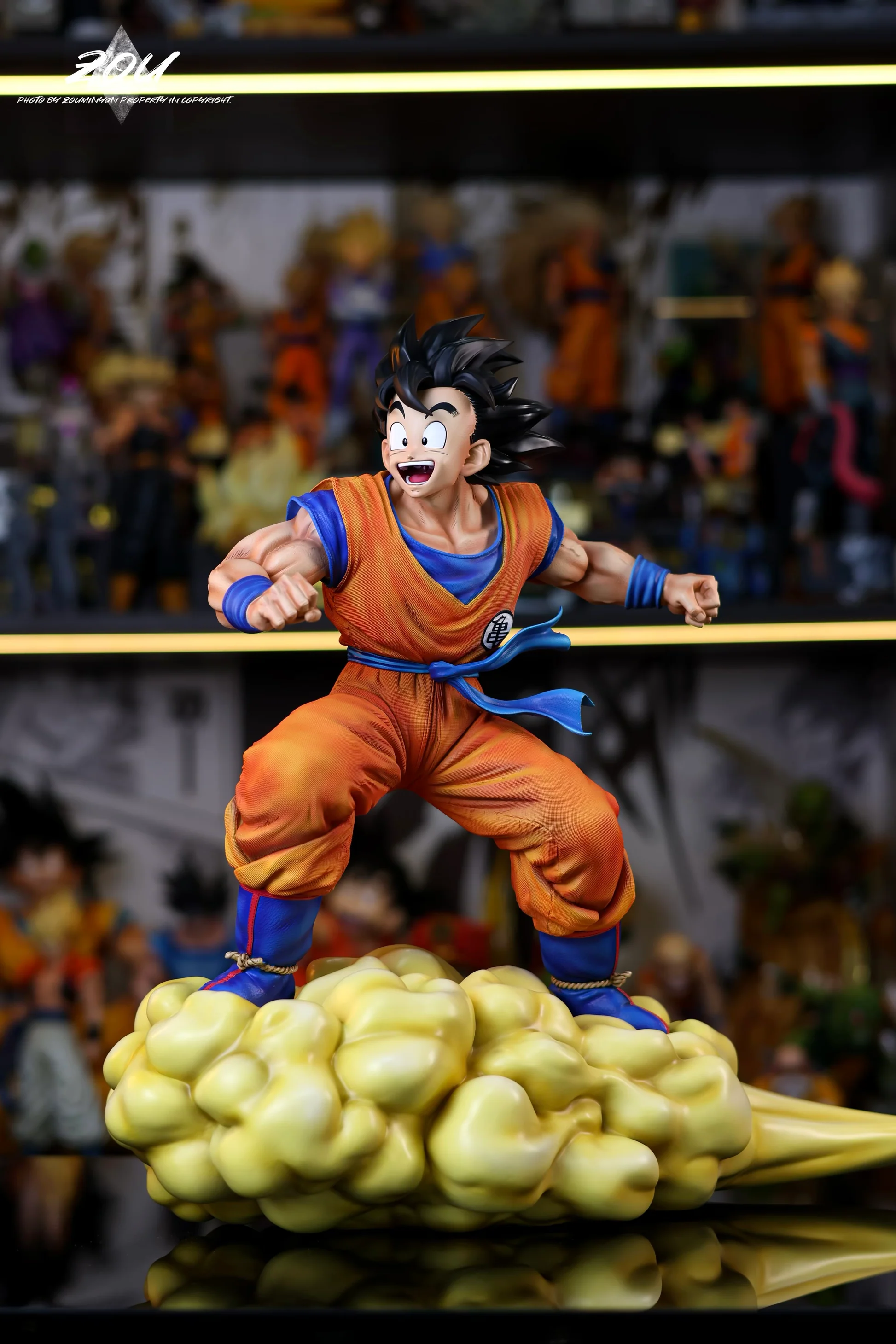 Dragon Ball Z Figure Class x Oracle Studio Goku On The Cloud Resin Statue