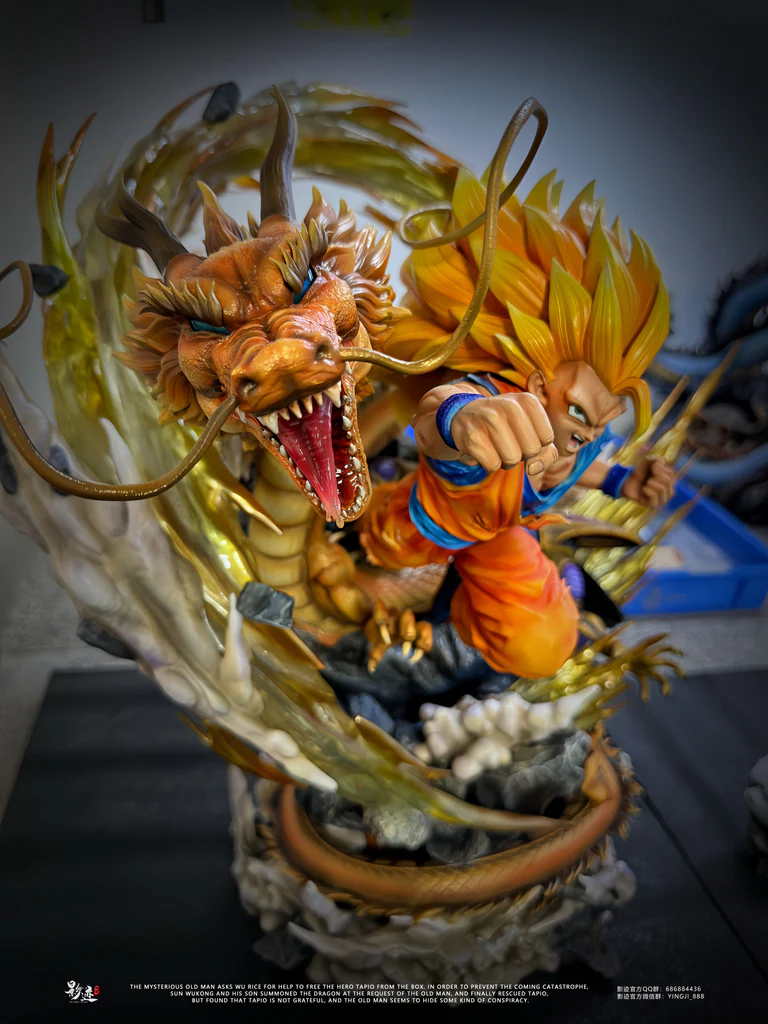 Dragon Ball DIM Studio Dragon Fist Goku Resin Statue