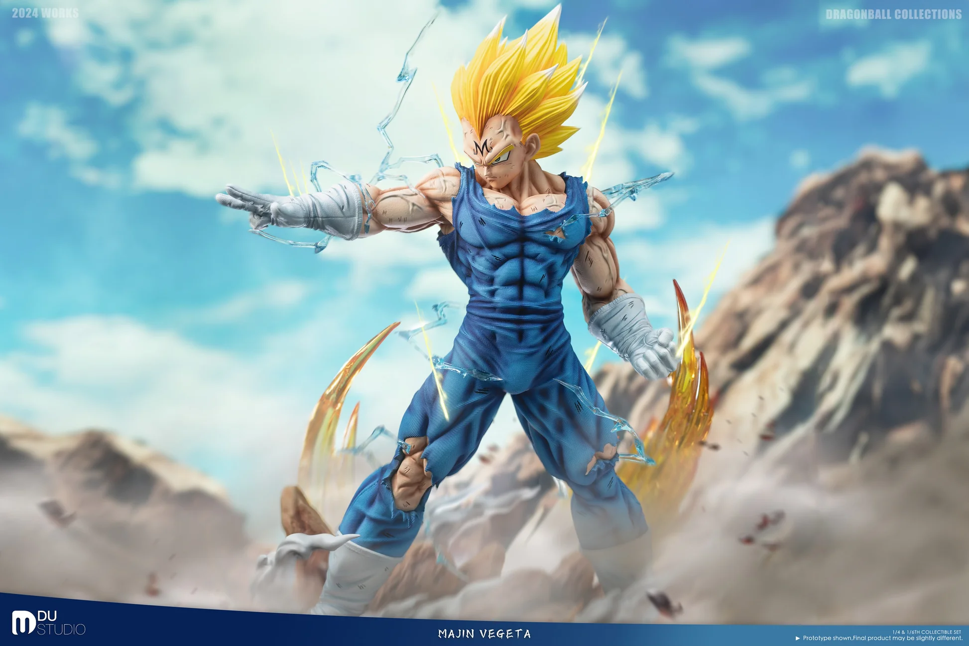 Dragon Ball Z DU studio Majin Vegeta Resin Statue