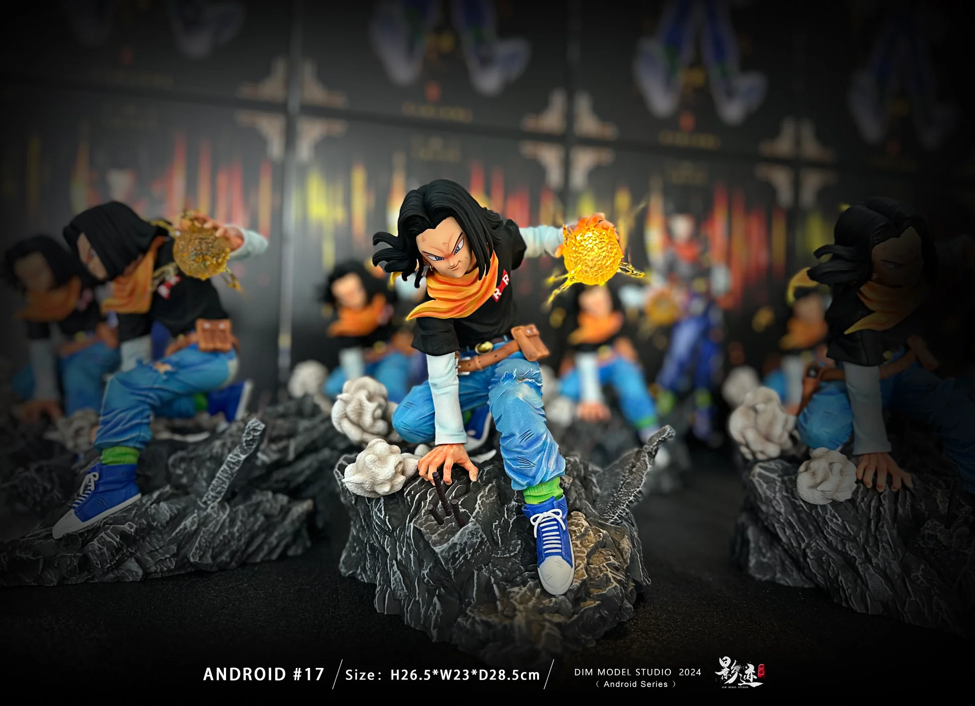 Dragon Ball Z DIM Studio Android 17 C17 Resin Statue