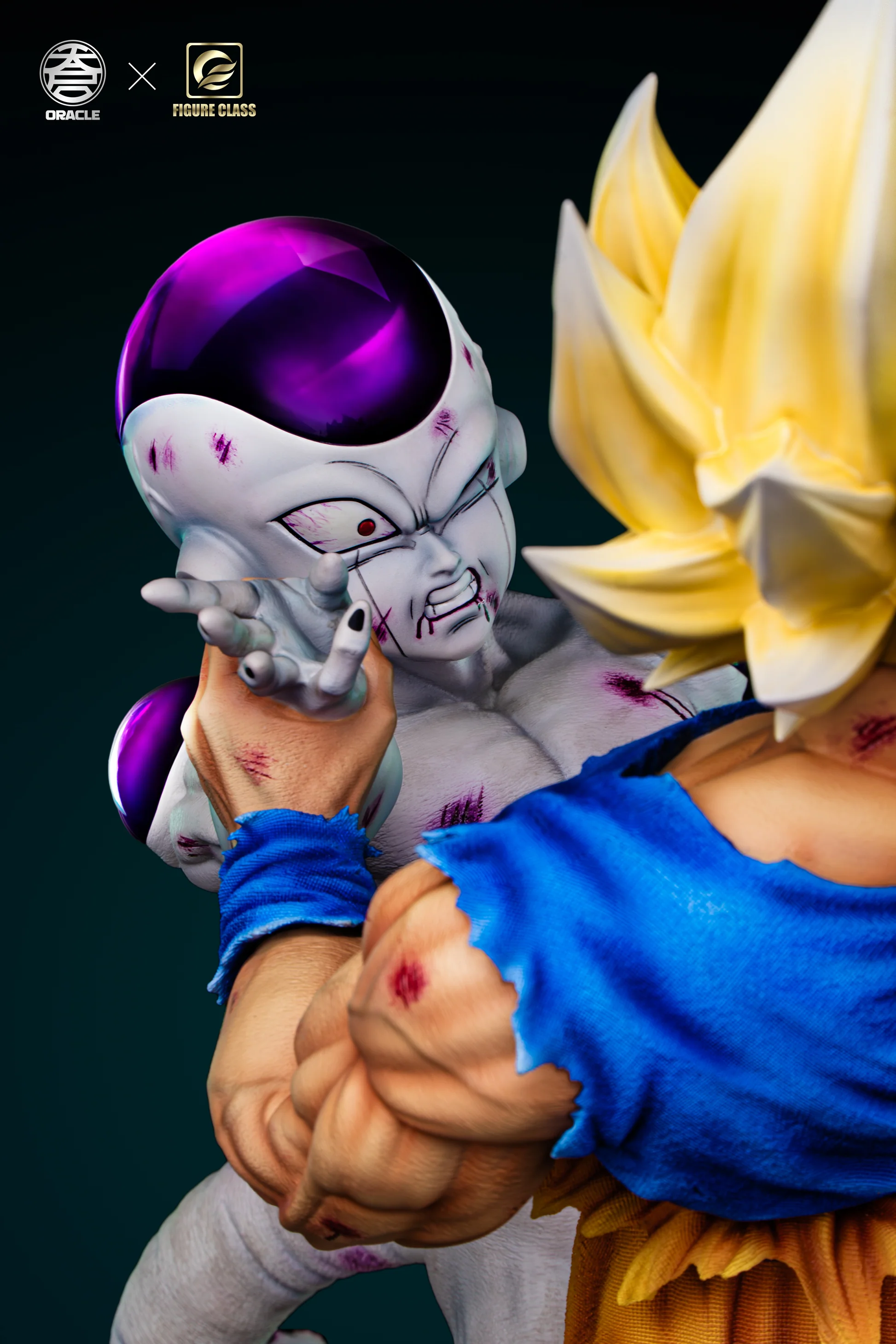 Dragon Ball Z Figure Class x Oracle Studio Goku Defeating Frieza Resin Statue
