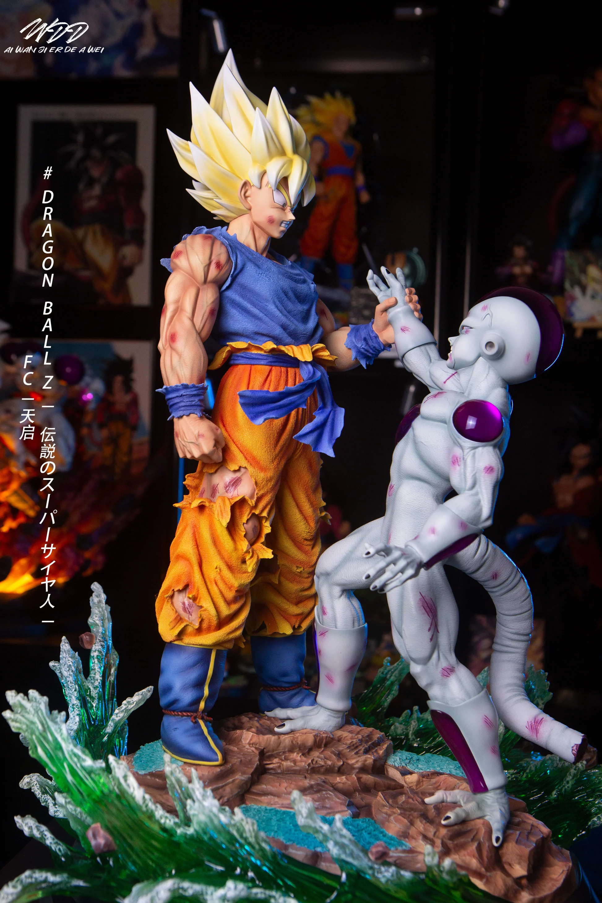 Dragon Ball Z Figure Class x Oracle Studio Goku Defeating Frieza Resin Statue