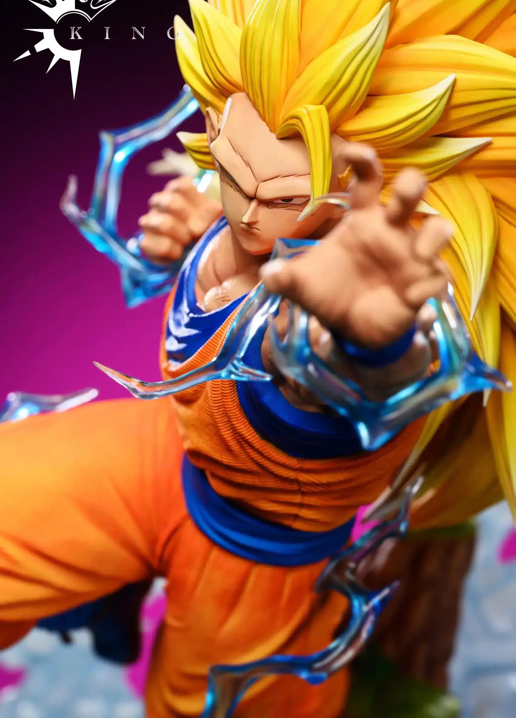 Dragon Ball King Studio Goku SSJ3 Resin Statue
