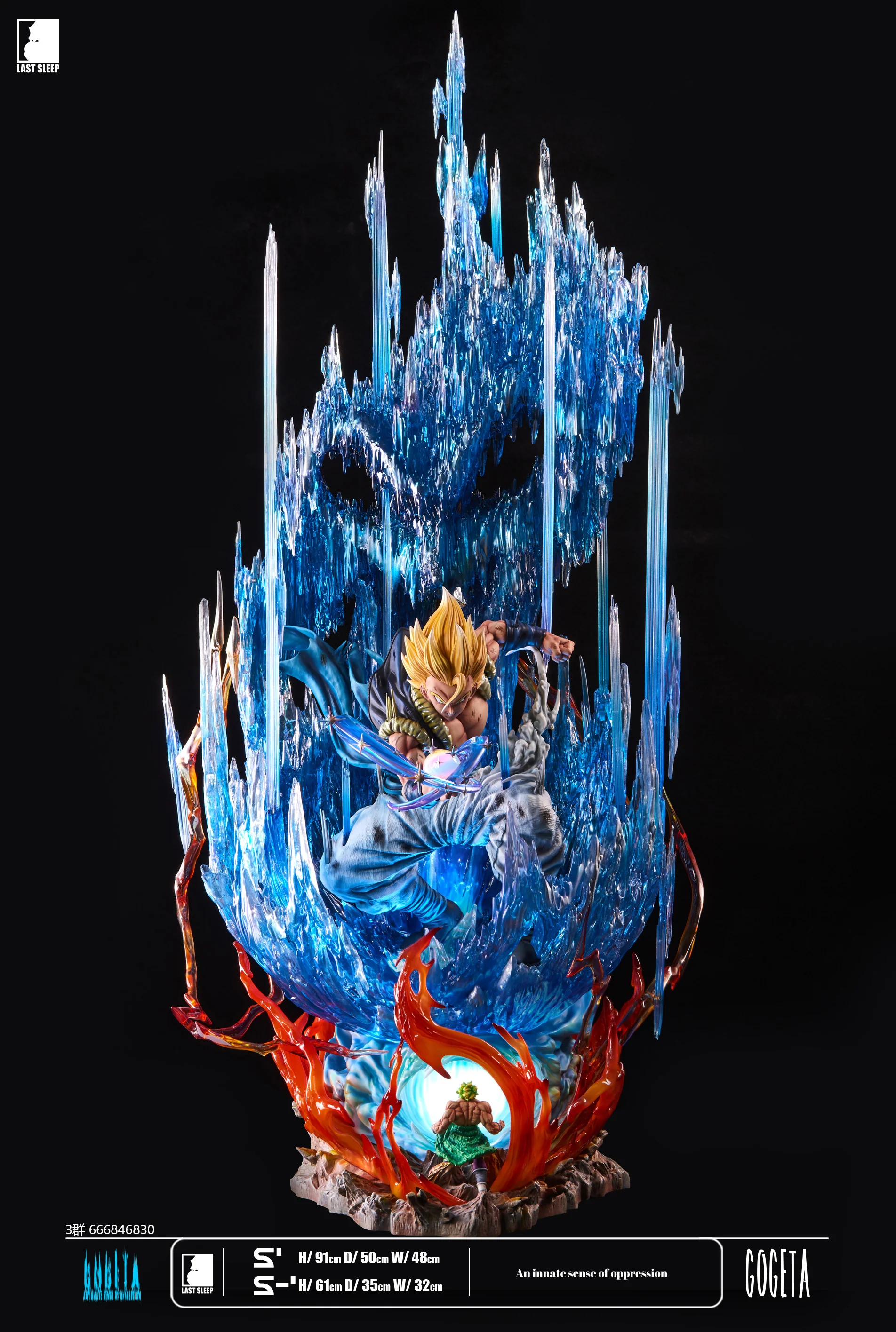 Dragon Ball Last Sleep Studio Gogeta 1:6 Resin Statue