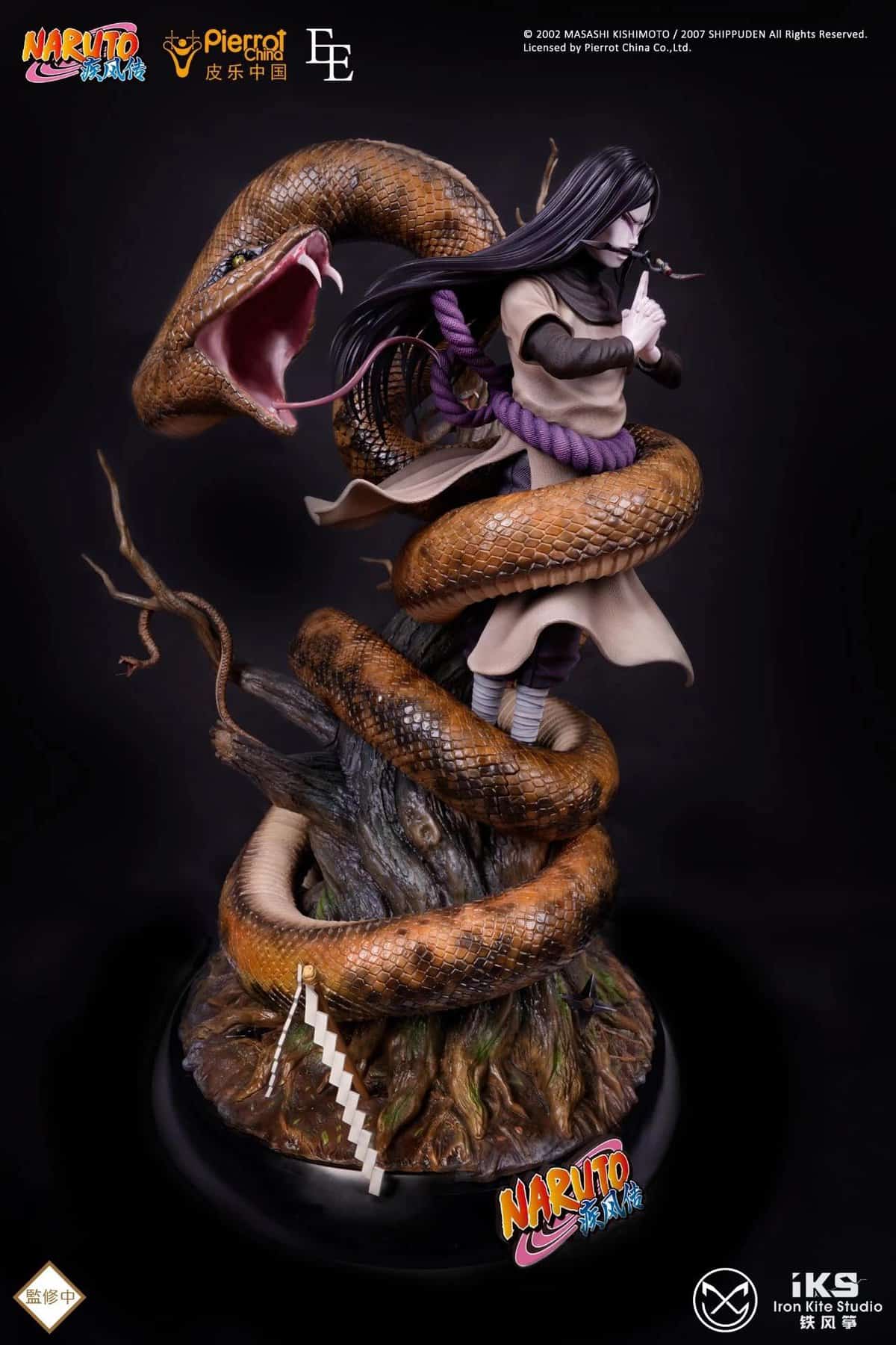Naruto Iron Kite Studio Orochimaru Licensed 1:4 Resin Statue
