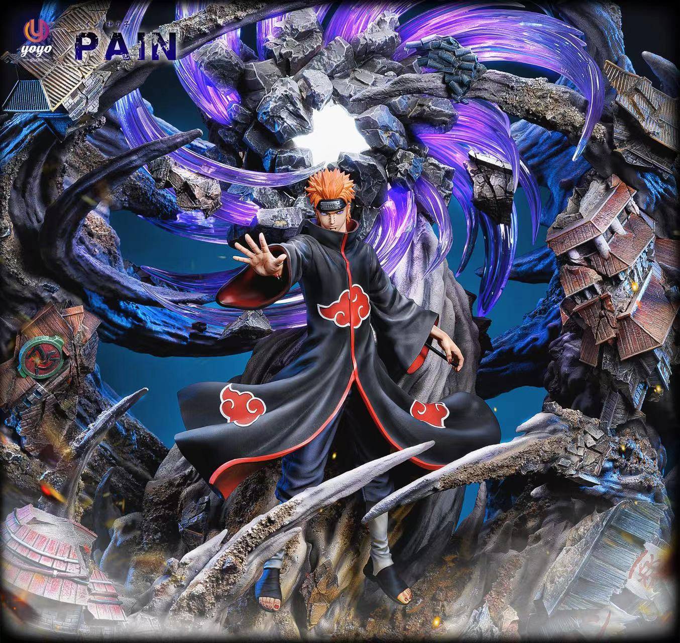 Naruto YOYO Studio Pain 1:7 Resin Statue
