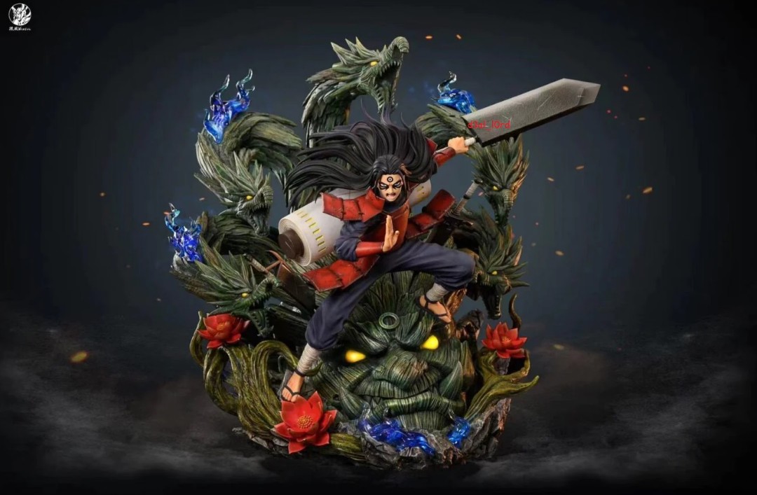 Naruto Ventus X Burning Wind Studio Senju Hashirama Resin Statue