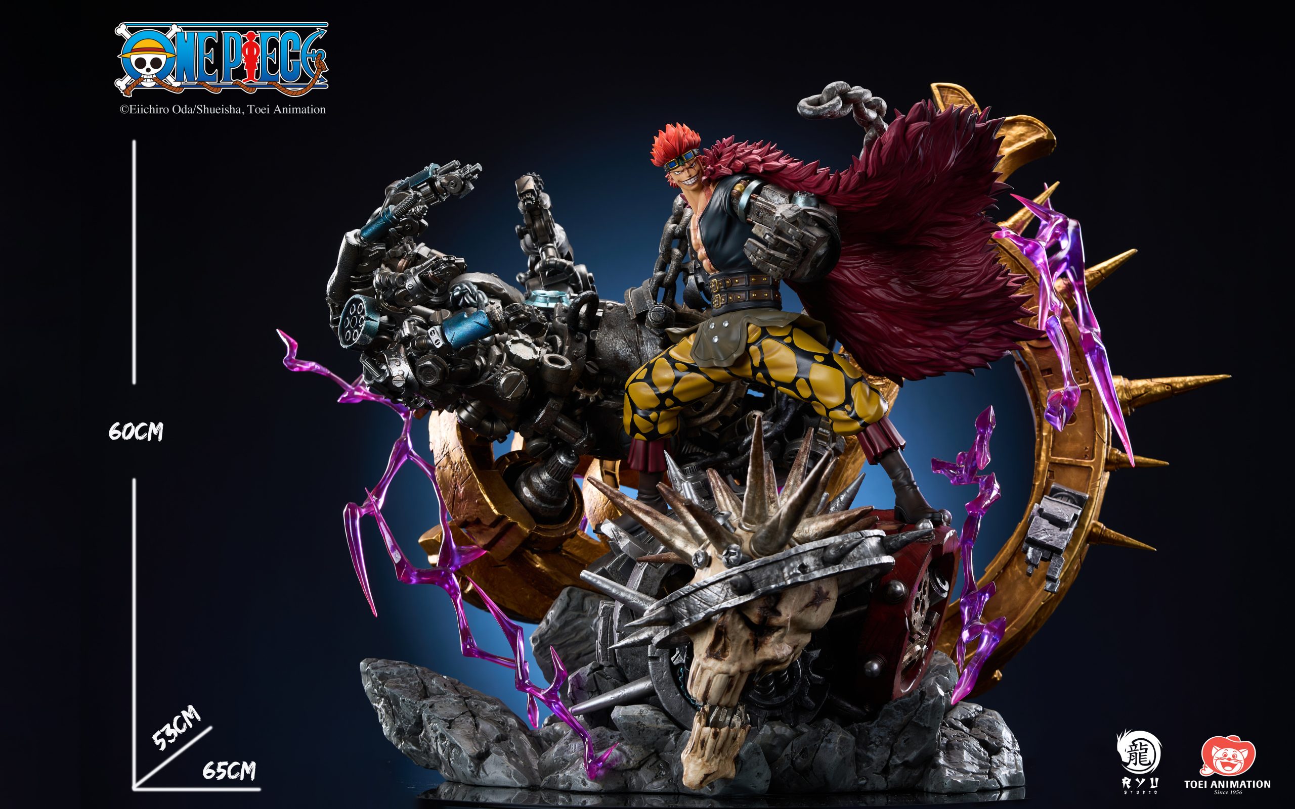 One Piece Ryu Studio Eustass Kidd Licensed Resin Statue