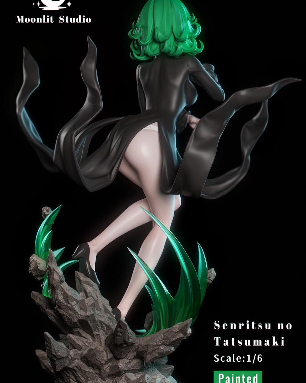 One Punch Man Moonlit Studio Tatsumaki Resin Statue