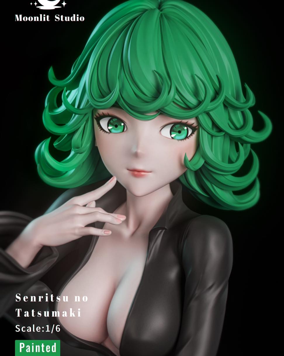 One Punch Man Moonlit Studio Tatsumaki Resin Statue