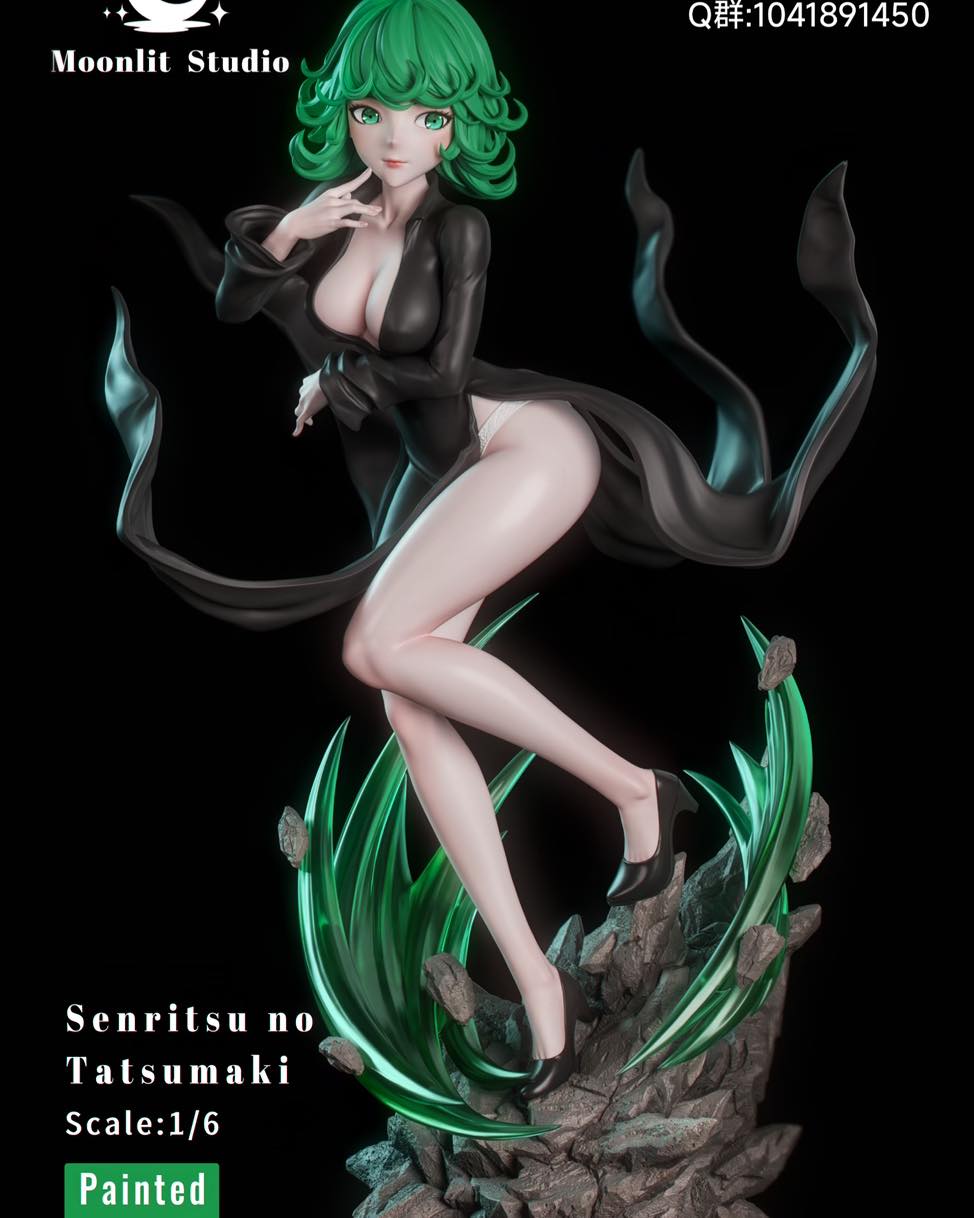 One Punch Man Moonlit Studio Tatsumaki Resin Statue