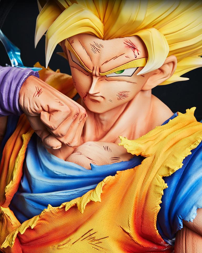 Dragon Ball Infinite Studio SSJ2 Goku Resin Statue