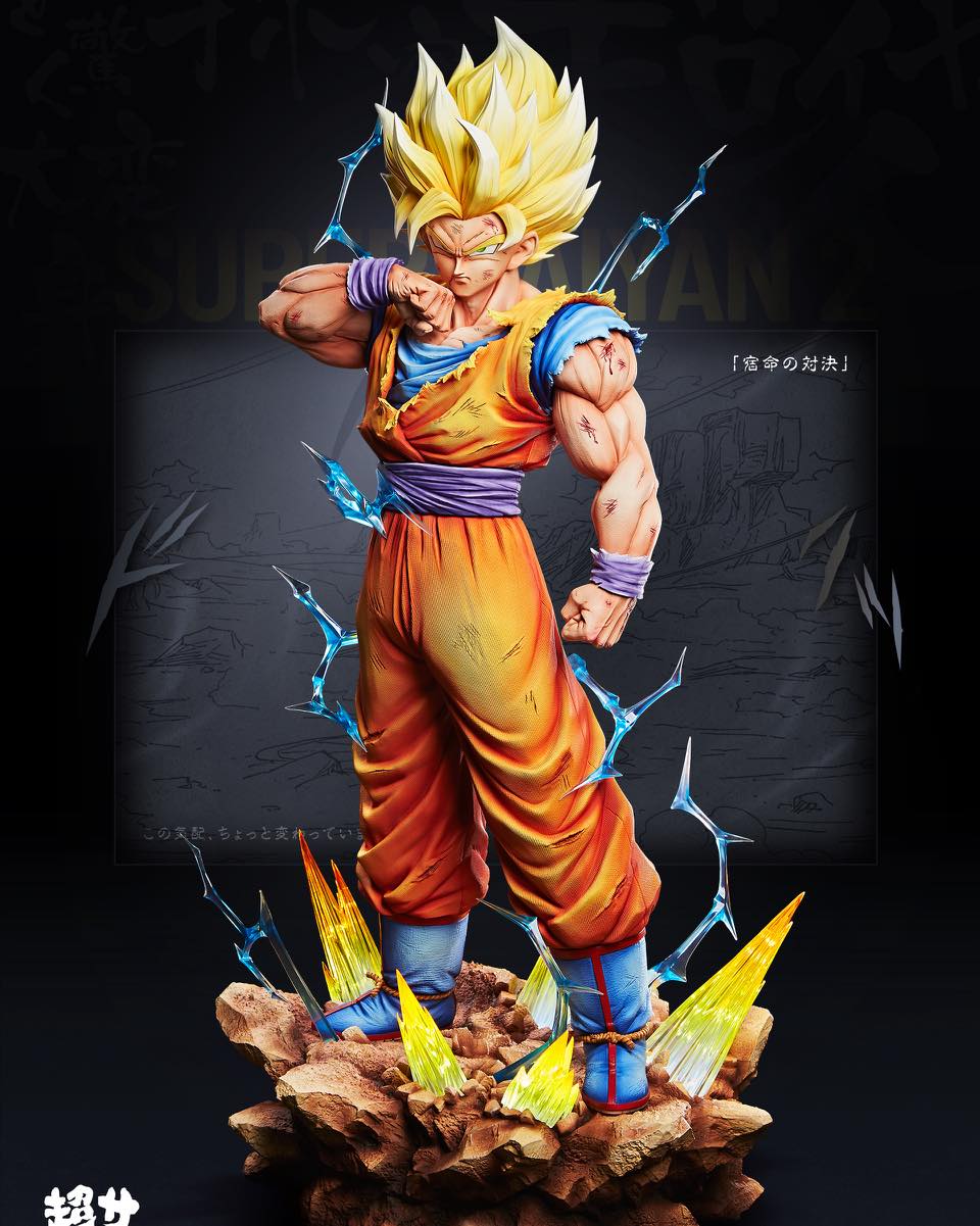 Dragon Ball Infinite Studio SSJ2 Goku Resin Statue