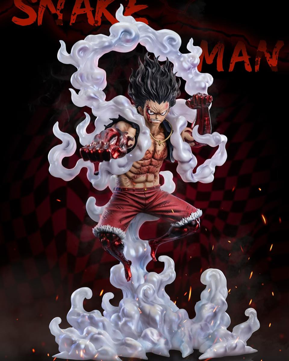 One Piece Dream Studio Gear 4 Snakeman Luffy Resin Statue