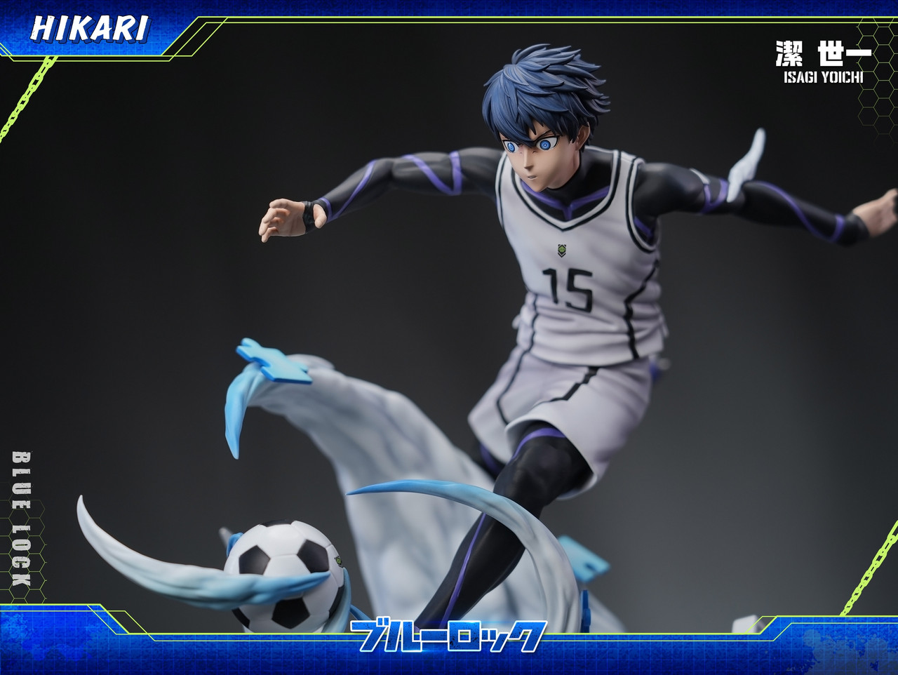 Blue Lock Hikari Studio Isagi Yoichi Resin Statue