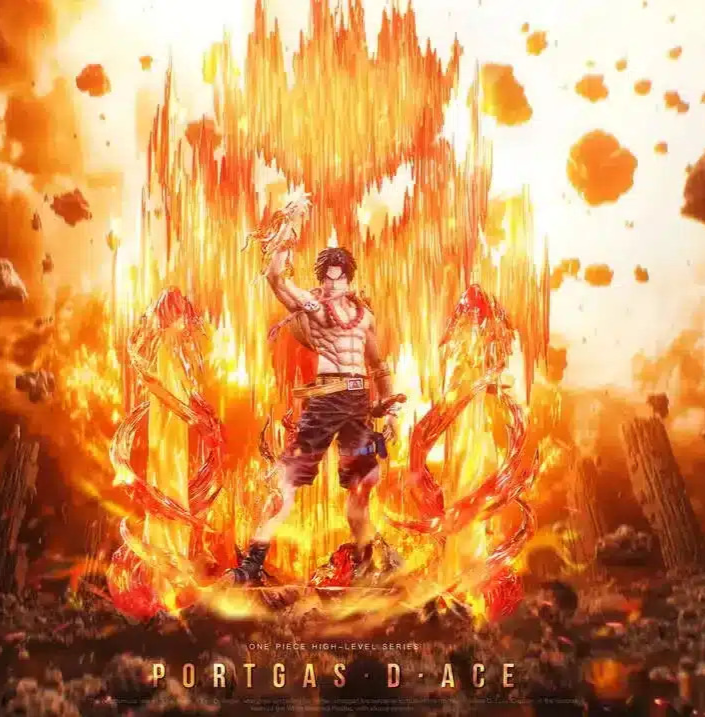 One Piece SXB Studio Portgas D Ace Resin Statue