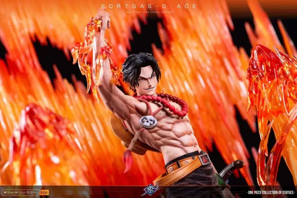 One Piece SXB Studio Portgas D Ace Resin Statue
